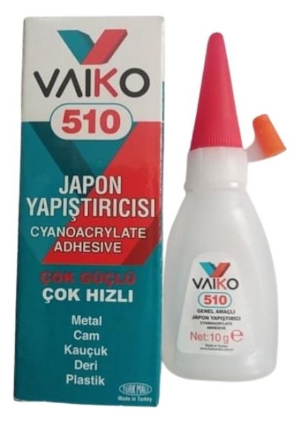 Japon Yapıştırıcısı 510 Çok Hızlı Çok Güçlü 10 ml Japon Yapıştırıcı 1 Adet fiyatları