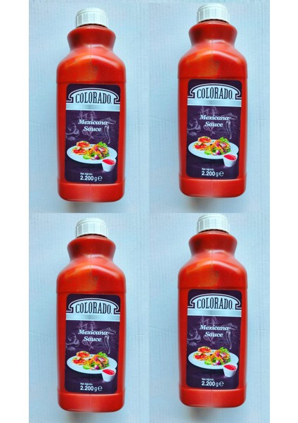 Mexicana Sos 2.200 gr * 4 Adet 8.800 gr