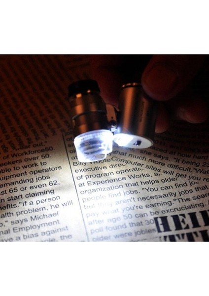 Mini Işıklı Mikroskop 60X