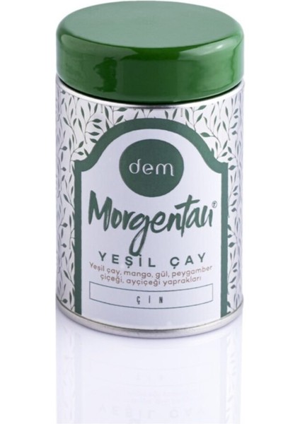 Morgentau® Mango ve Gül Yapraklı Yeşil Çay 25G