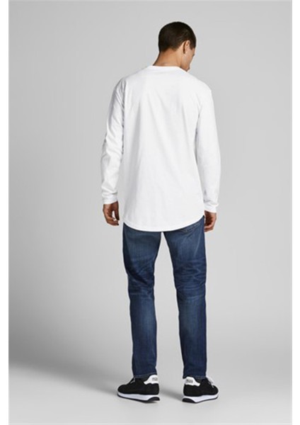 Jjenoa Tee O Neck Ls Noos Beyaz indirimleri