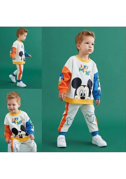 Erkek Çocuk Mickey Mouse Eşofman Takımı 2245-