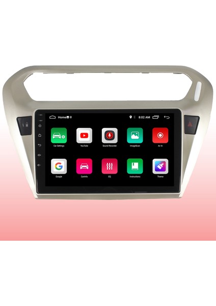 Peugeot 301 Android 11 Carplay Multimedya Ekran Teyp 2GB+16GB modelleri