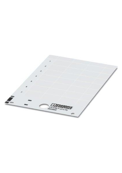 Us-Emlp (27X18)- 27X18 Ölçüsünde Beyaz Boş Buton Etiketi Thermomark Card ile KULLANILIR-0828800