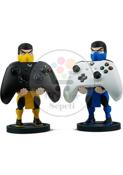 Subzero ve Scorpion Mortal Kombat Gamepad Kol Tutacakları 2'li Set