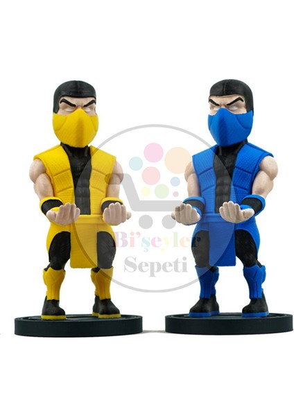 Subzero ve Scorpion Mortal Kombat Gamepad Kol Tutacakları 2'li Set