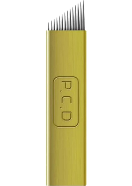 10 Adet 14 V Pin Pcd Kalıcı Makyaj Microblading İğnesi