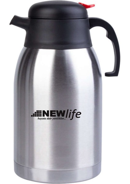 2.5 Lt Çift Kat Çelik Termos