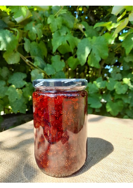 Dağ Çileği Reçeli Katkısız Ev Yapımı 800 gr Mayıs Çileği-Hanifta Reçeli Yeni Mahsul