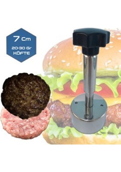 7 cm Paslanmaz Köfte Kalıbı