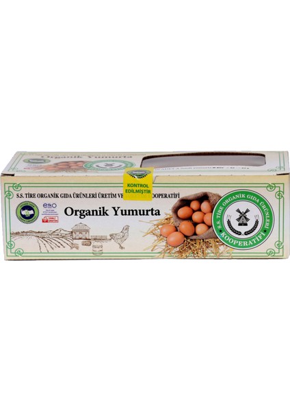 Organik Yumurta 10'lu M Boy (53-62) G