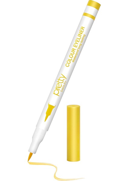 Pretty Beauty Renkli Pen Eyeliner