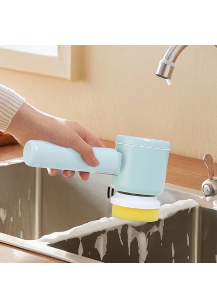 Elektrikli Banyo Temizleme Fırçası - Yeşil (Yurt Dışından) fırsatları