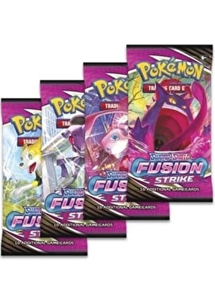 Abetto Market Pokemon Fusııon Strıke Oyun Kartı (4 Paket)