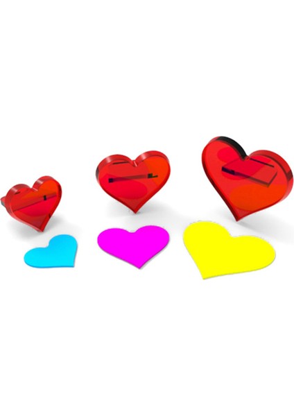 Kalp Kesici & Transfer Set 3pcs