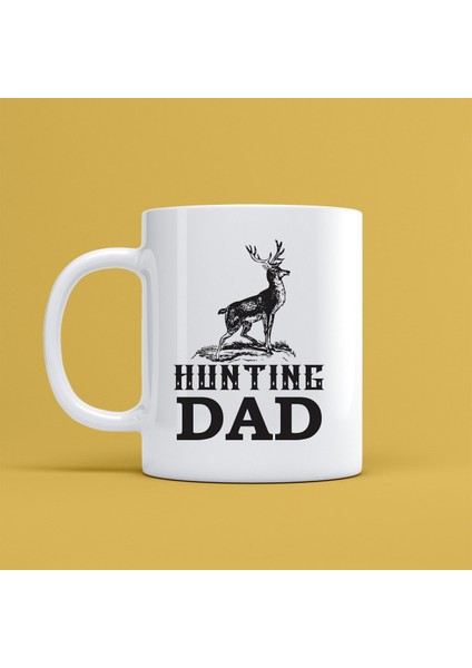Hunting Dad Avcı Tasarımlı Kupa Bardak Mr-01
