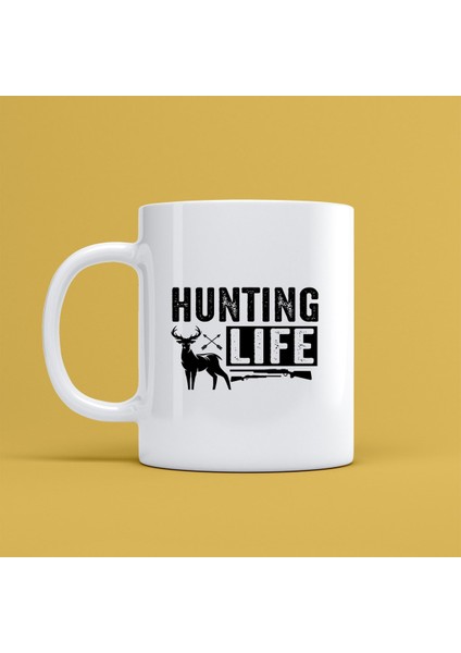 Hunting Life Avcı Tasarımlı Kupa Bardak Mr-02
