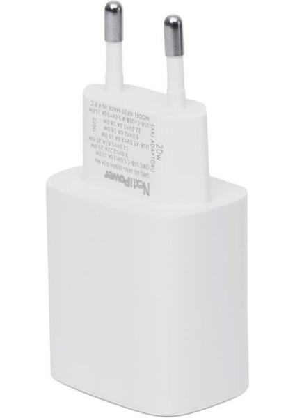 NP20W Hızlı Şarj Adaptörü