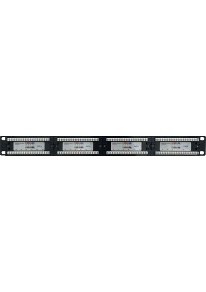 24PORT Cat6 Utp Modüler Dolu Patch Panel