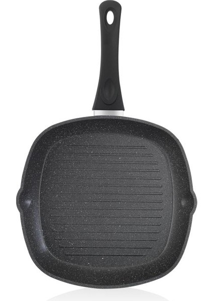 Greta Y.y.grill Tava 28CM-1 Parça-Gri