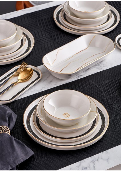 N3256 Marble Plus 27 Parça 6 Kişilik Yemek Takımı fiyatları