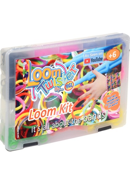 0040 Başel, Loom Twister - Loom Kit / +6 Yaş