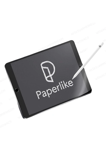 ECR MOBILE Apple iPad 9. NESIL(2021) Uyumlu Paperlike(Kağıt Hissi) Nano Esnek Ekran Koruyucu