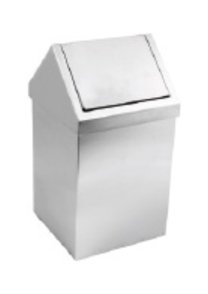 Çatı Kapak Sallanır Çöp Kovası Paslanmaz 16 Litre Ls 0410