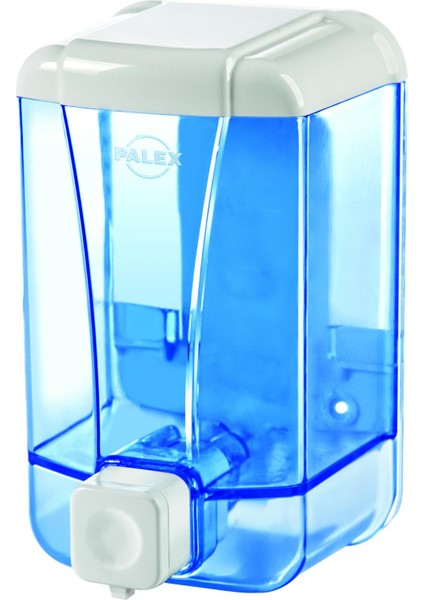 (Ün-Ev) Standart Köpük Sabunluk (Köpük Sabun Dispenseri) 1000 Cc.şeffaf-Mavi 3432-1