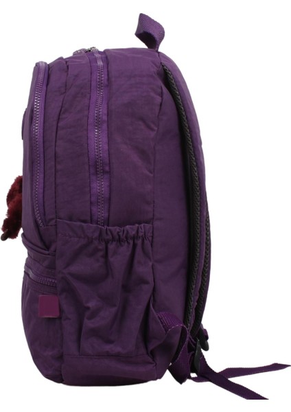 Urban 7023 Klınkır Kumaş Unisex Sırt Çantası Mor indirimleri
