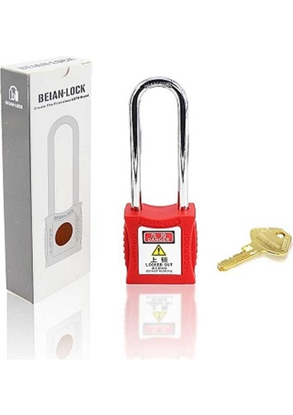 Uzun Kelepçeli Plastik Güvenlik Kilidi Eked | 201L modelleri