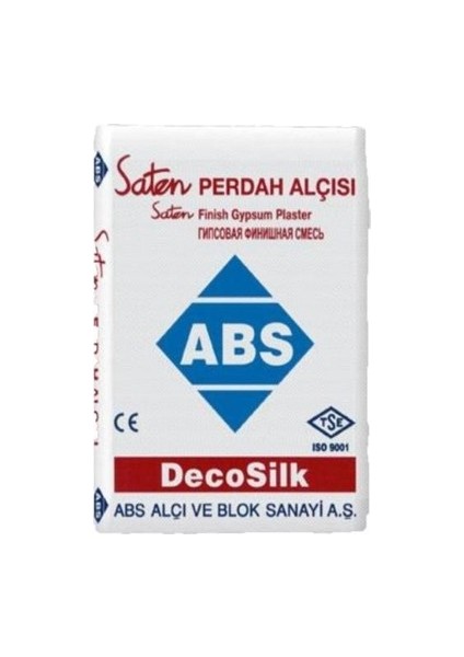 Abs Saten Alçı 3 Kg Saten Alçı