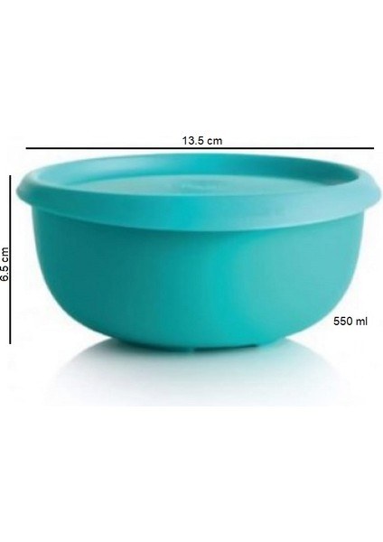 Yonca 550 ml ( Küçük Saklama Kabı ) Hsgl