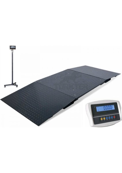 Eko Çift Rampalı Baskül 3000 kg 150 x 150 cm