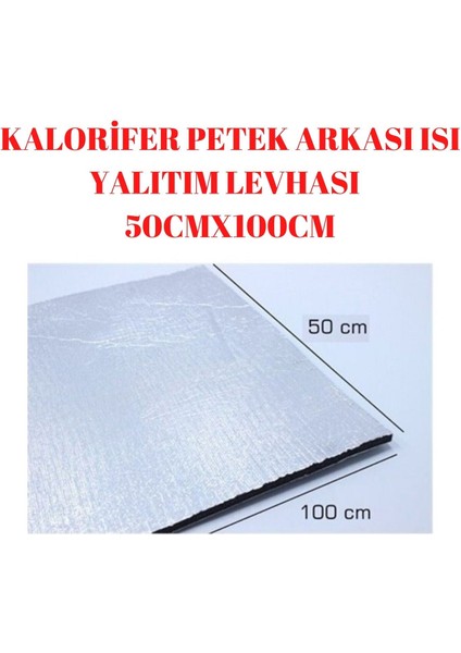 HOME Doğalgaz Faturanı düşür 1 adet 10mm Kalınlık Petek Tasarruf için Yalıtım Levhası Radyatör Arkalığı Arkası Levha Ses Isı Yalıtım Malzemesi