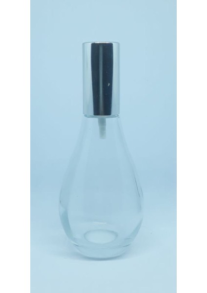 Boş Parfüm Şişesi 70 ml (6 Adet) Boş Ampul Şişe Gri Kapak Plastik Valf