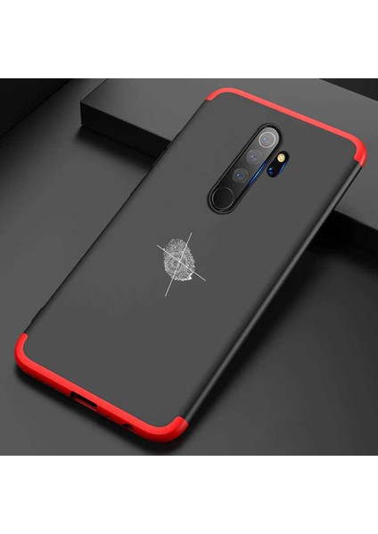 Xiaomi Redmi Note 8 Pro ile Uyumlu Kılıf 3 Parçalı Tam Koruma Dayanıklı Soft Ince Kılıf