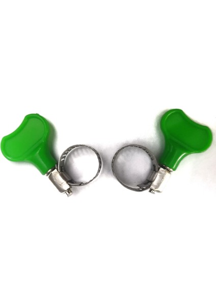 Yeşil Hortum Kelepçesi 2'Lİ(8-16MM)