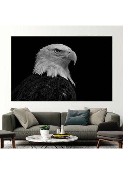 1 Parça Kanvas Tablo, Kartal Fotoğraf Baskısı, Majestic Bald Eagle Sanat, Hayvan Kanvas Poster, fiyatları