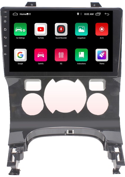 Peugeot 5008 Android 11 Carplay Multimedya Ekran Teyp 2GB+16GB