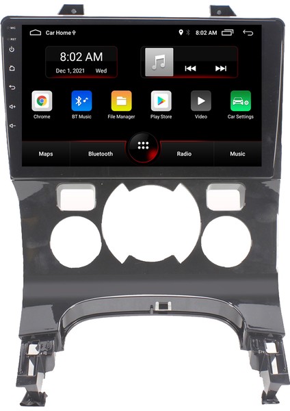 Peugeot 5008 Android 11 Carplay Multimedya Ekran Teyp 2GB+16GB