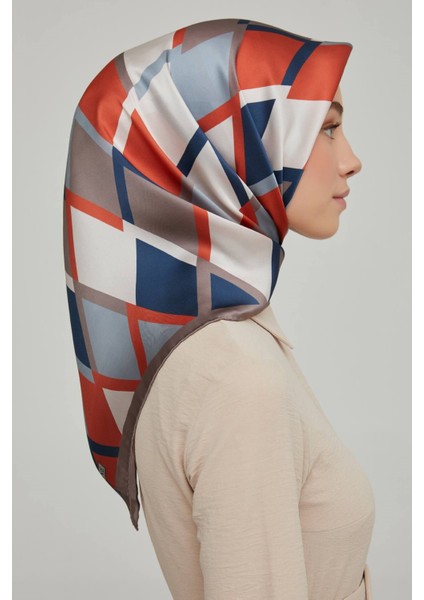 Özel Nostalji Serisi Twill Ipek Eşarp Modelleri 8664D-27 fiyatları