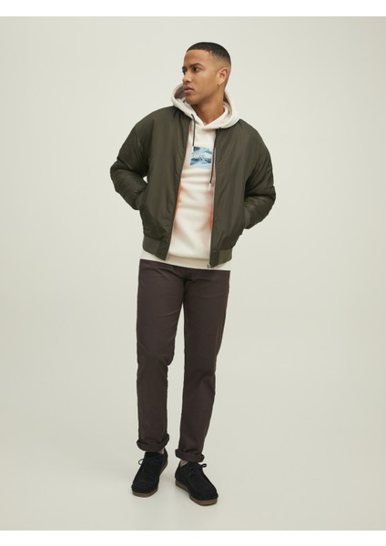 Jcohıkıng Sweat Hood Beyaz Erkek Sweatshirt 12216305-Moonb fiyatları