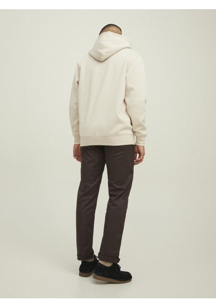 Jcohıkıng Sweat Hood Beyaz Erkek Sweatshirt 12216305-Moonb modelleri