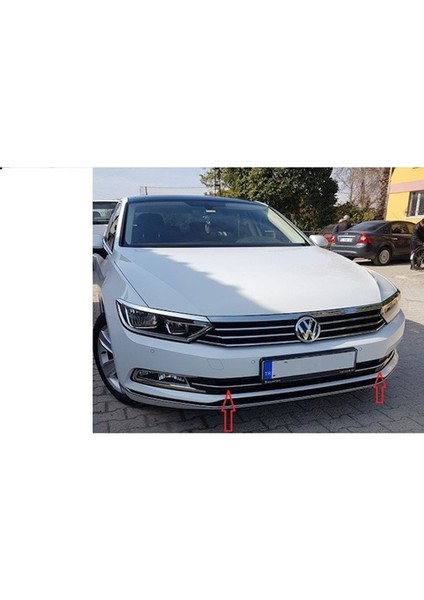 Volkswagen Passat B8 Ön Tampon Alt Çıtası 2015>2019 Arası P.çelik