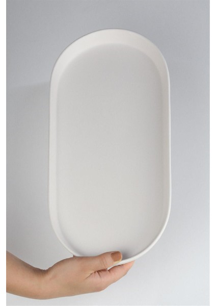 Dik Kenarlı Oval Tabak Seramik Bisküvi Küçük Ham Ürün fiyatları