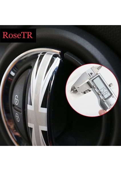 Mini Cooper Yeni Model F55 - F60 Countryman 4'lü Set Gray Jk Iç Kapı Kolu Kaplama