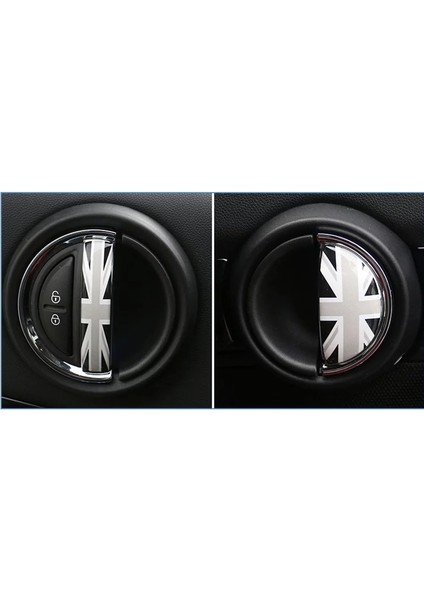 Mini Cooper Yeni Model F55 - F60 Countryman 4'lü Set Gray Jk Iç Kapı Kolu Kaplama