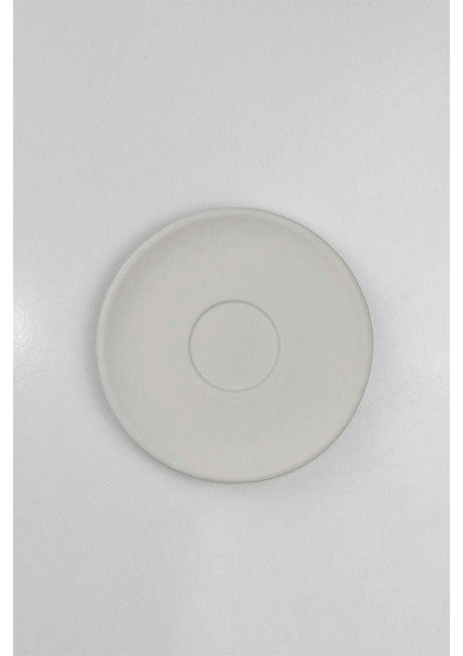 Kahve Fincanı Tabağı Seramik Bisküvi 11 cm Ham Ürün