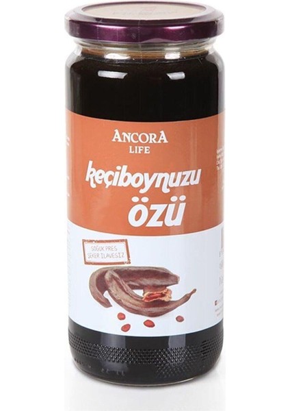 Keçiboynuzu Özü Cam Kavanoz 640 gr